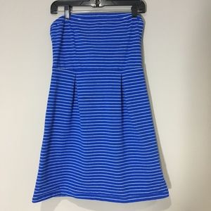 Old Navy Summer Strapless Halter Striped Dress